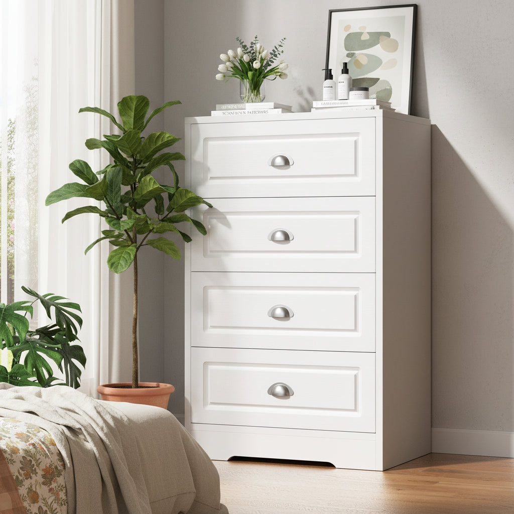 Walsunny Tall 5-Drawer Vertical Dresser for Bedroom Storage