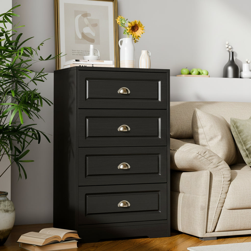 Walsunny Tall 5-Drawer Vertical Dresser for Bedroom Storage
