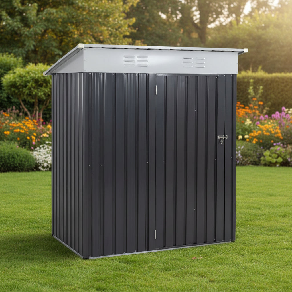 Outdoor Steel Storage Shed for Garden & Backyard