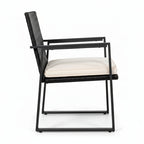 Outdoor Wicker Bistro Set Two Chairs Outdoor Patio Table