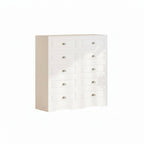 Tall Five Drawer Vertical Dresser Bedroom Storage Cabinet