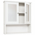 Bathroom Medicine Cabinet Mirror Two Door Storage Cabinet