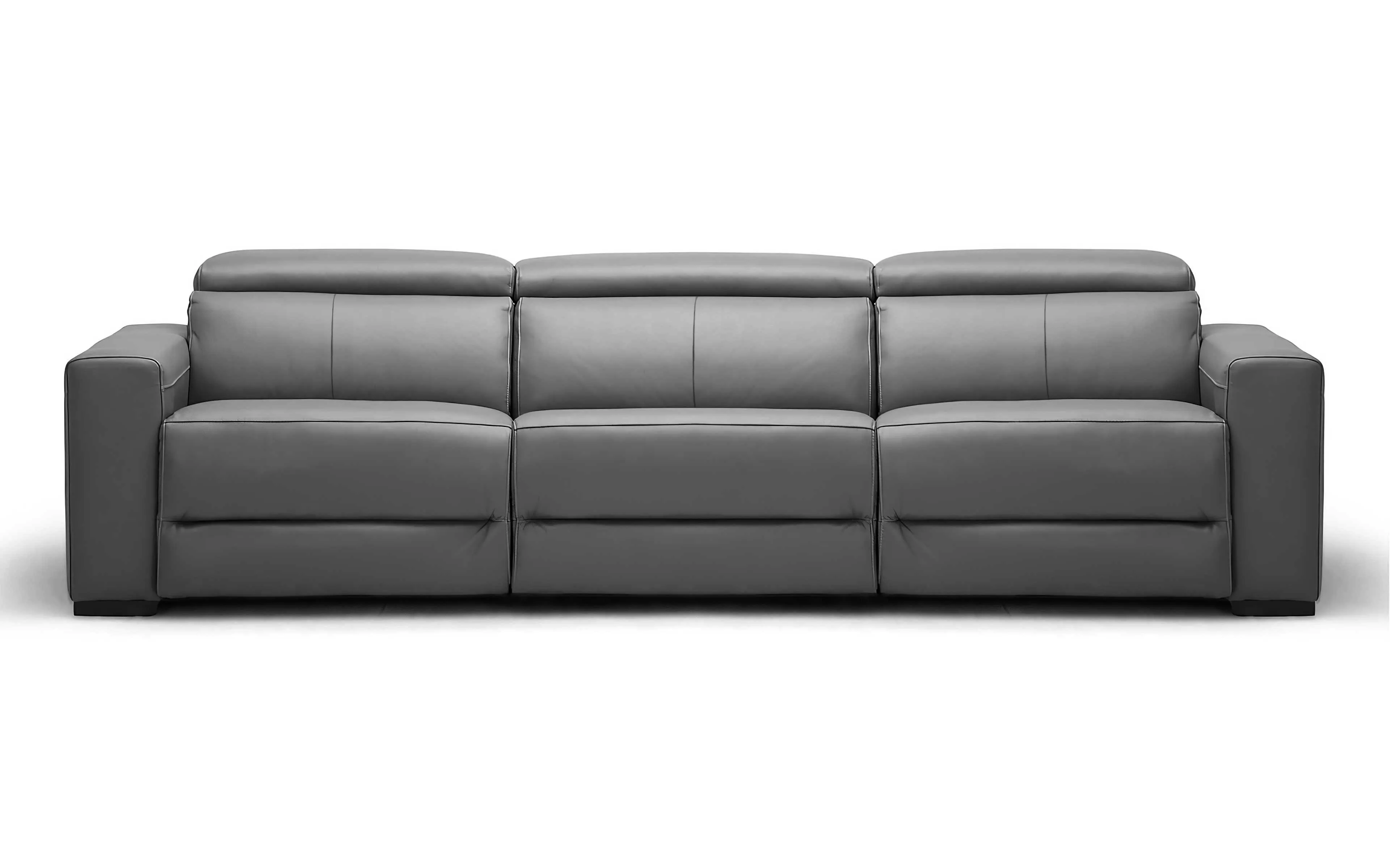 3 pieces Mirage Reclining Sectional With Adjustable Headrest