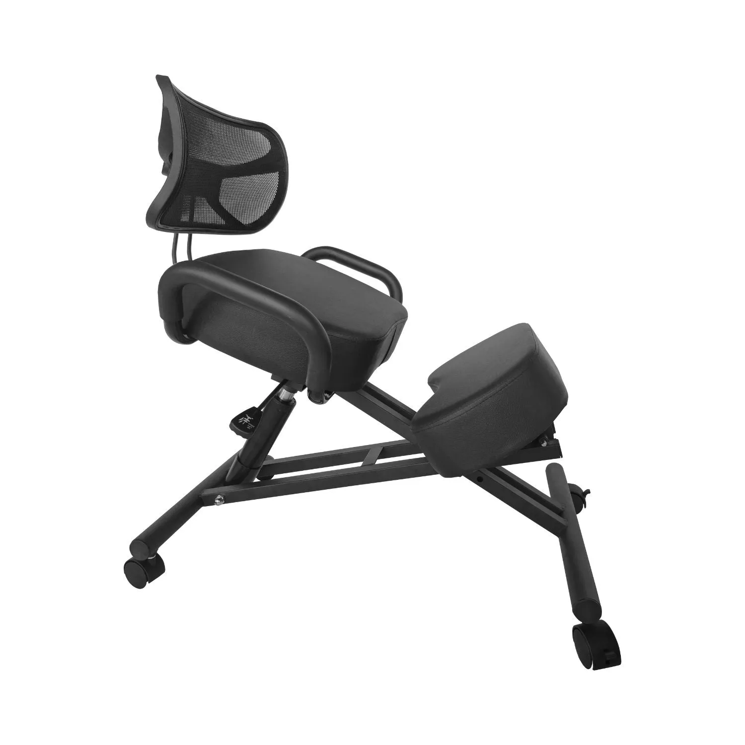 Adjustable Ergonomic Kneeling Chair with Brake Wheels - EKKIO