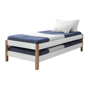 Ambrosia Stackable Wooden Bed (Single)