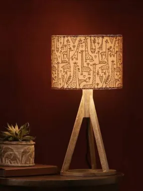 Animal Farm Trio Wooden Lamp