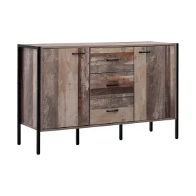 Artiss Buffet Sideboard Storage Cabinet Industrial Rustic Wooden