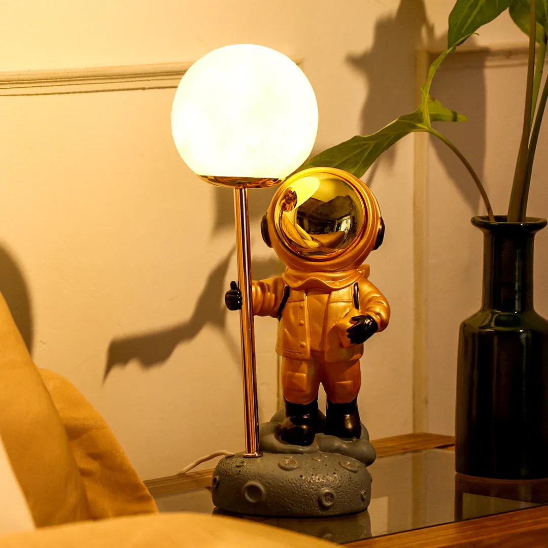 Astronaut Moon Lamp