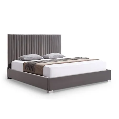 Bedzy Luxe Hillsdale Queen Bed Frame Grey