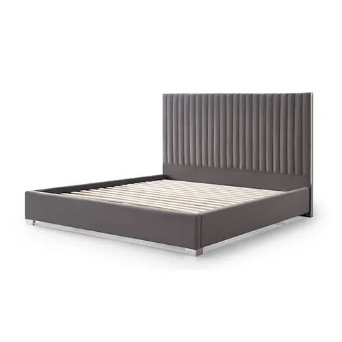 Bedzy Luxe Hillsdale Queen Bed Frame Grey