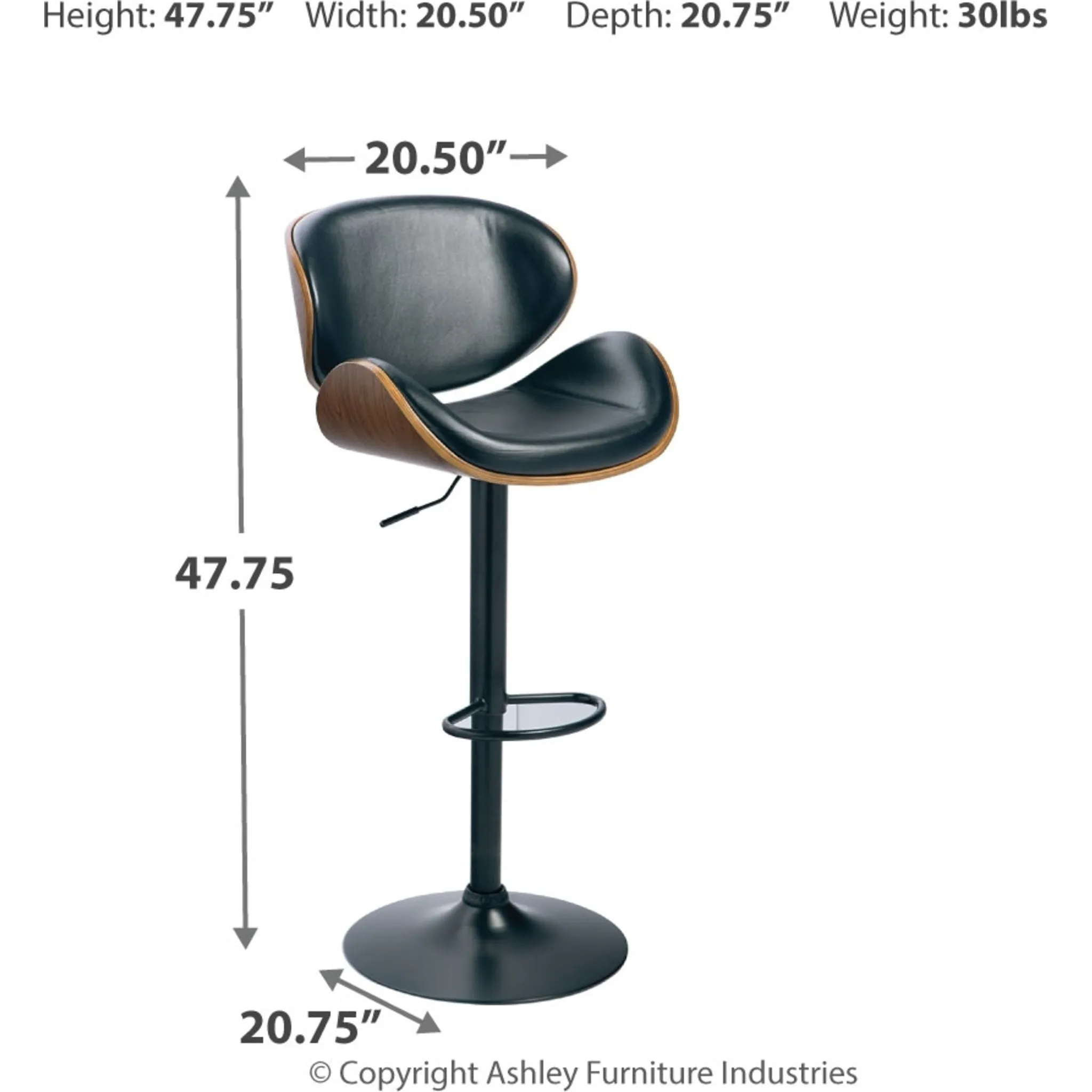 Bellatier Adjustable Height Stool