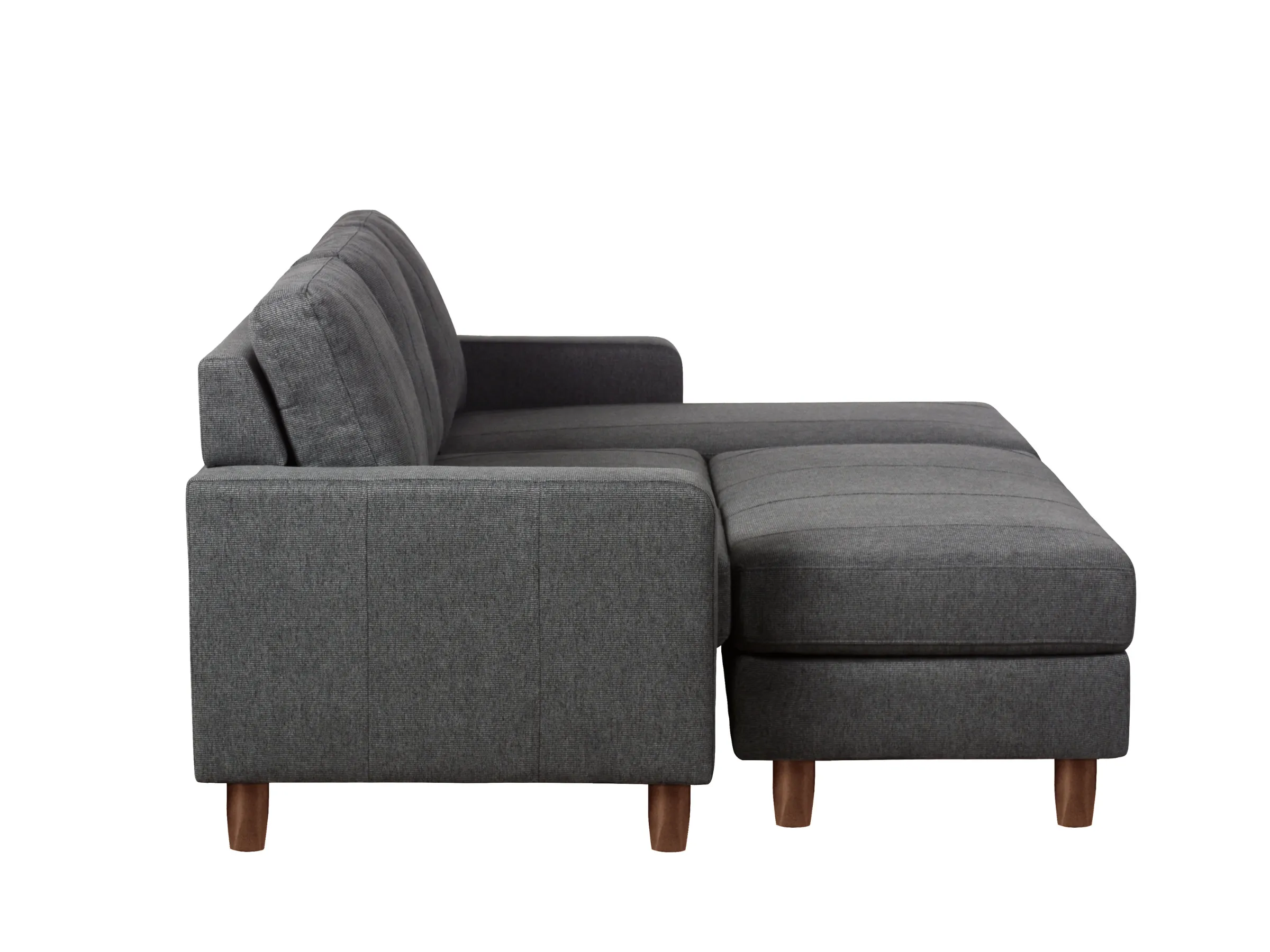 Berkeley Fabric Reversible Sectional And Ottoman