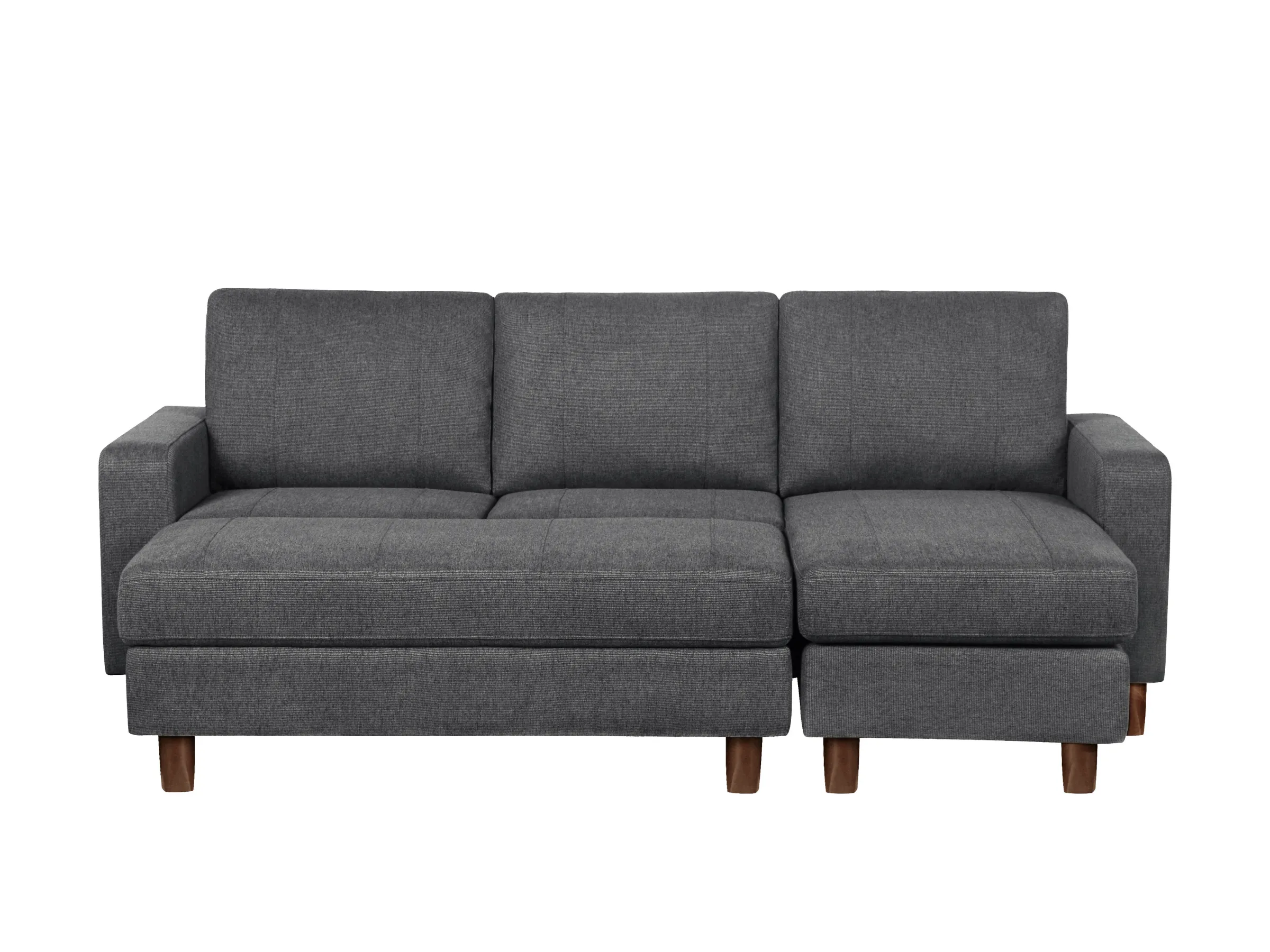 Berkeley Fabric Reversible Sectional And Ottoman