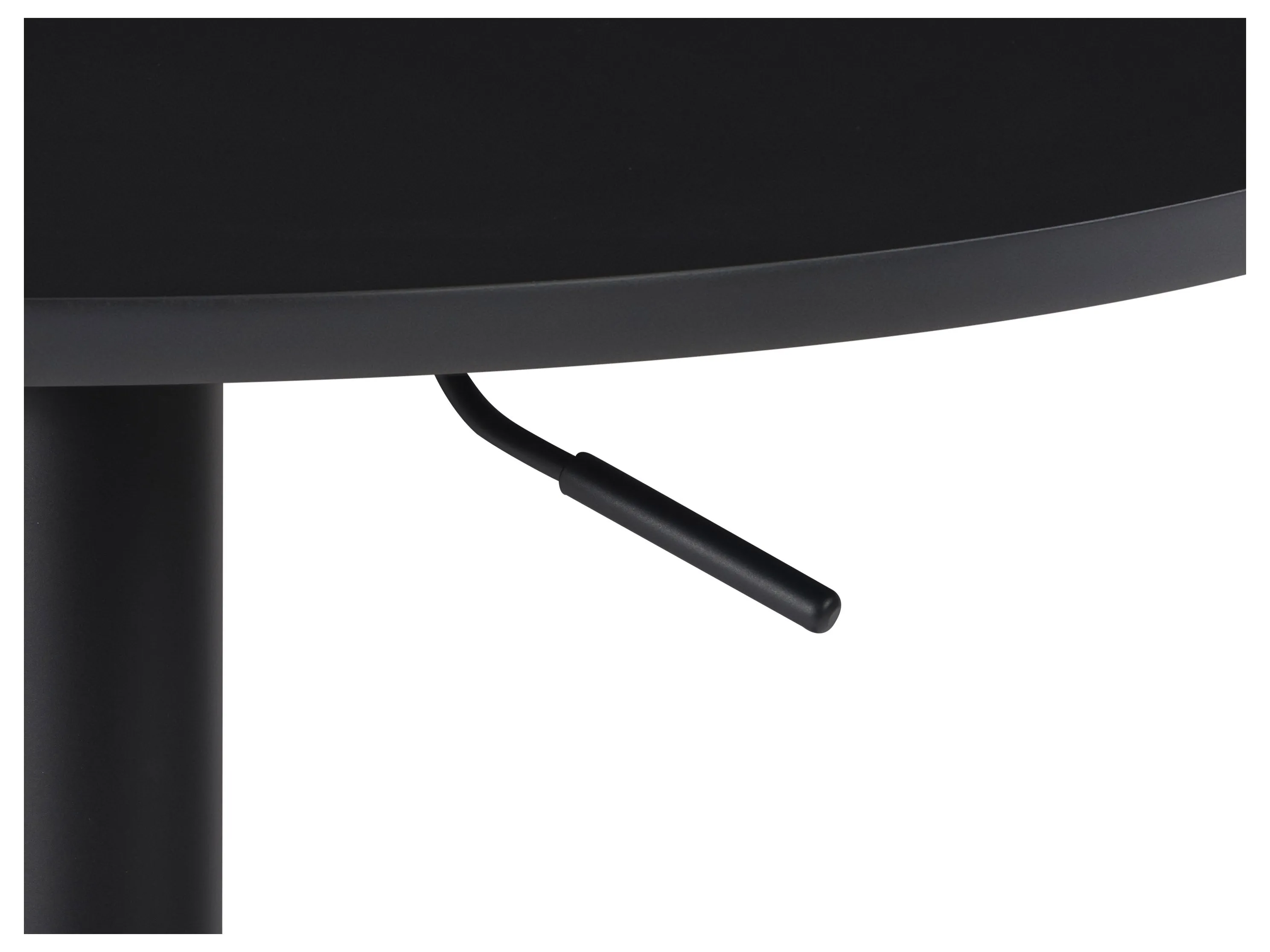 Black Bar Table, Adjustable Height