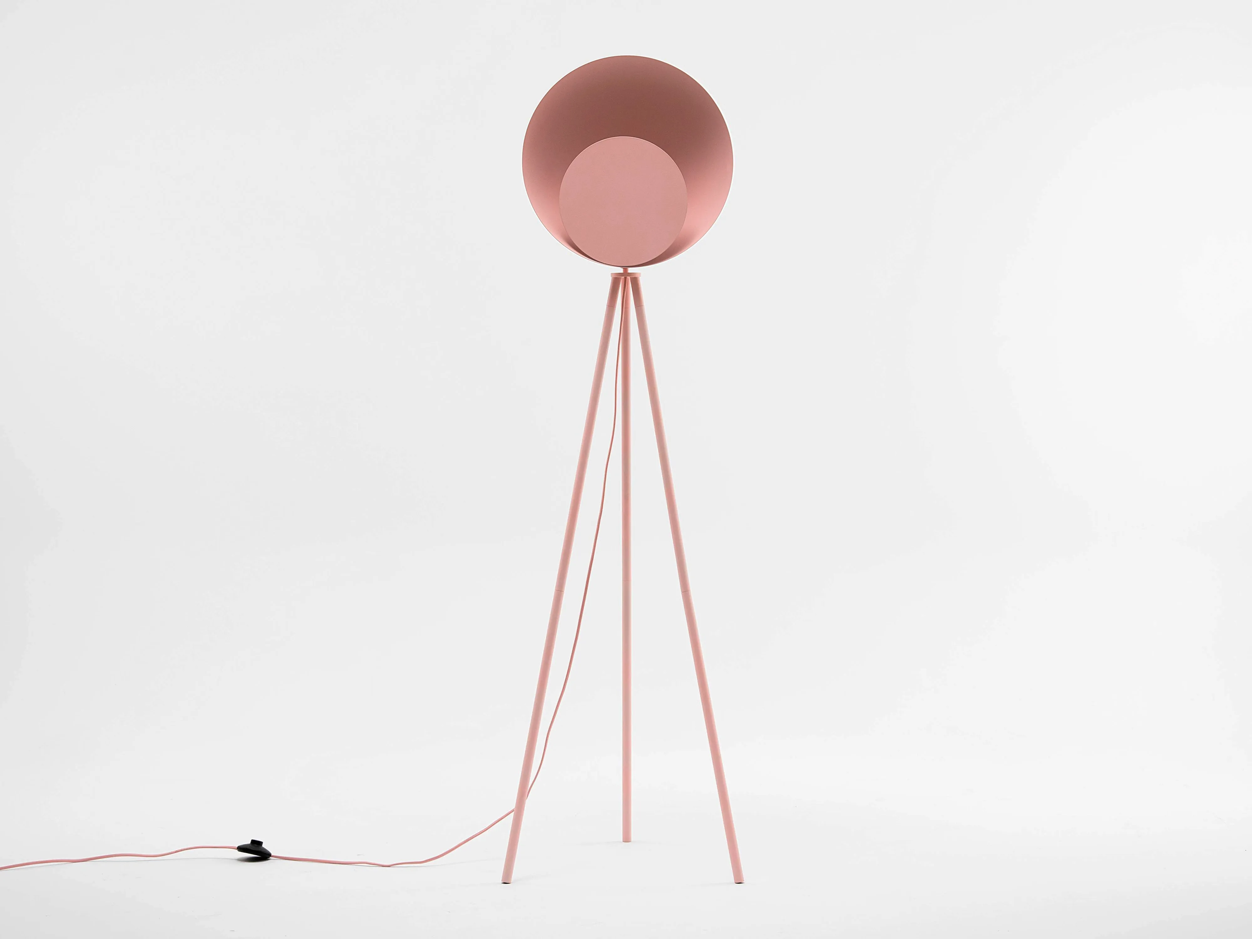 Blossom pink diffuser floor lamp