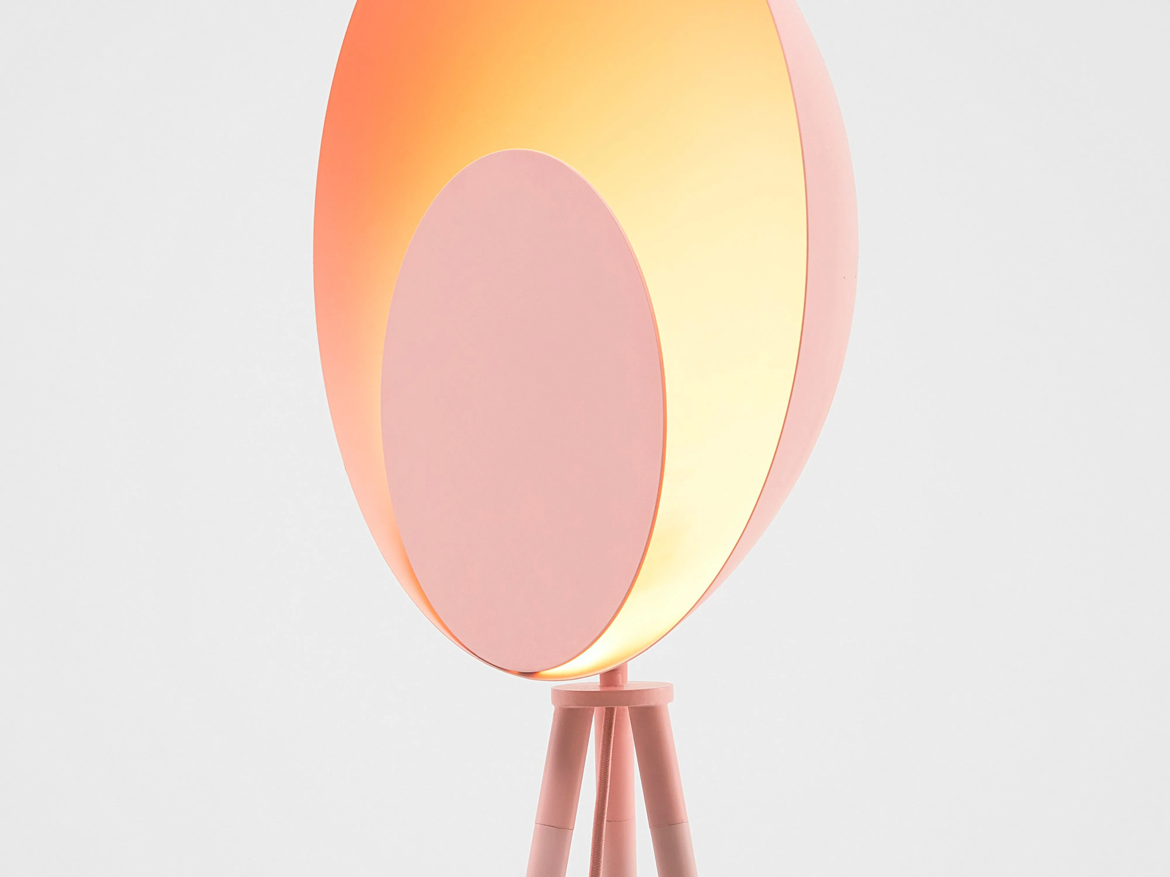 Blossom pink diffuser floor lamp