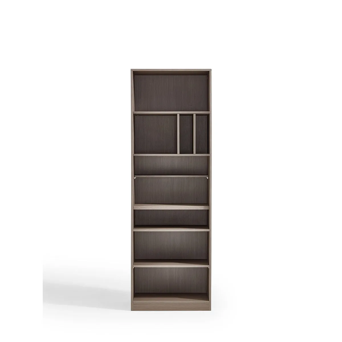 Cappuccino Taupe Cabinet Bookshelf