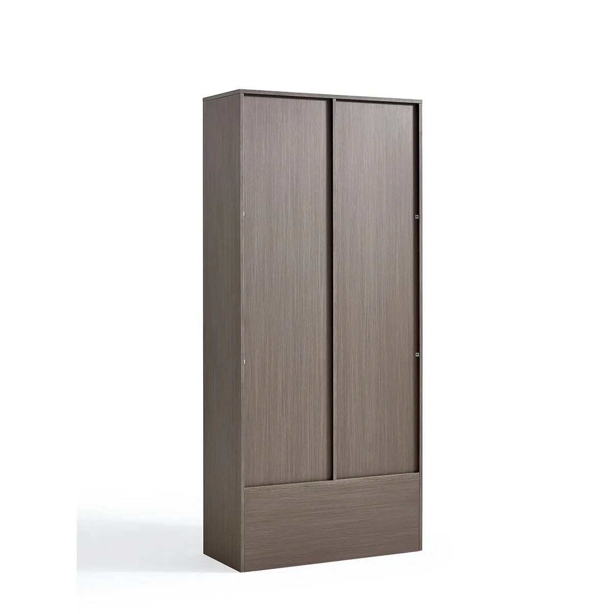 Cappuccino Taupe Cabinet Bookshelf