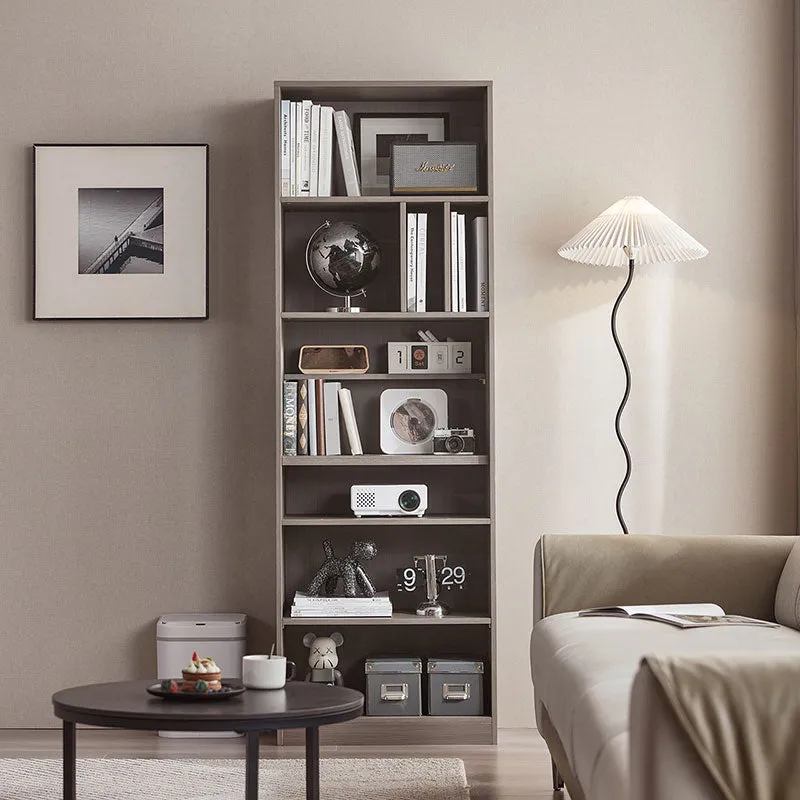 Cappuccino Taupe Cabinet Bookshelf