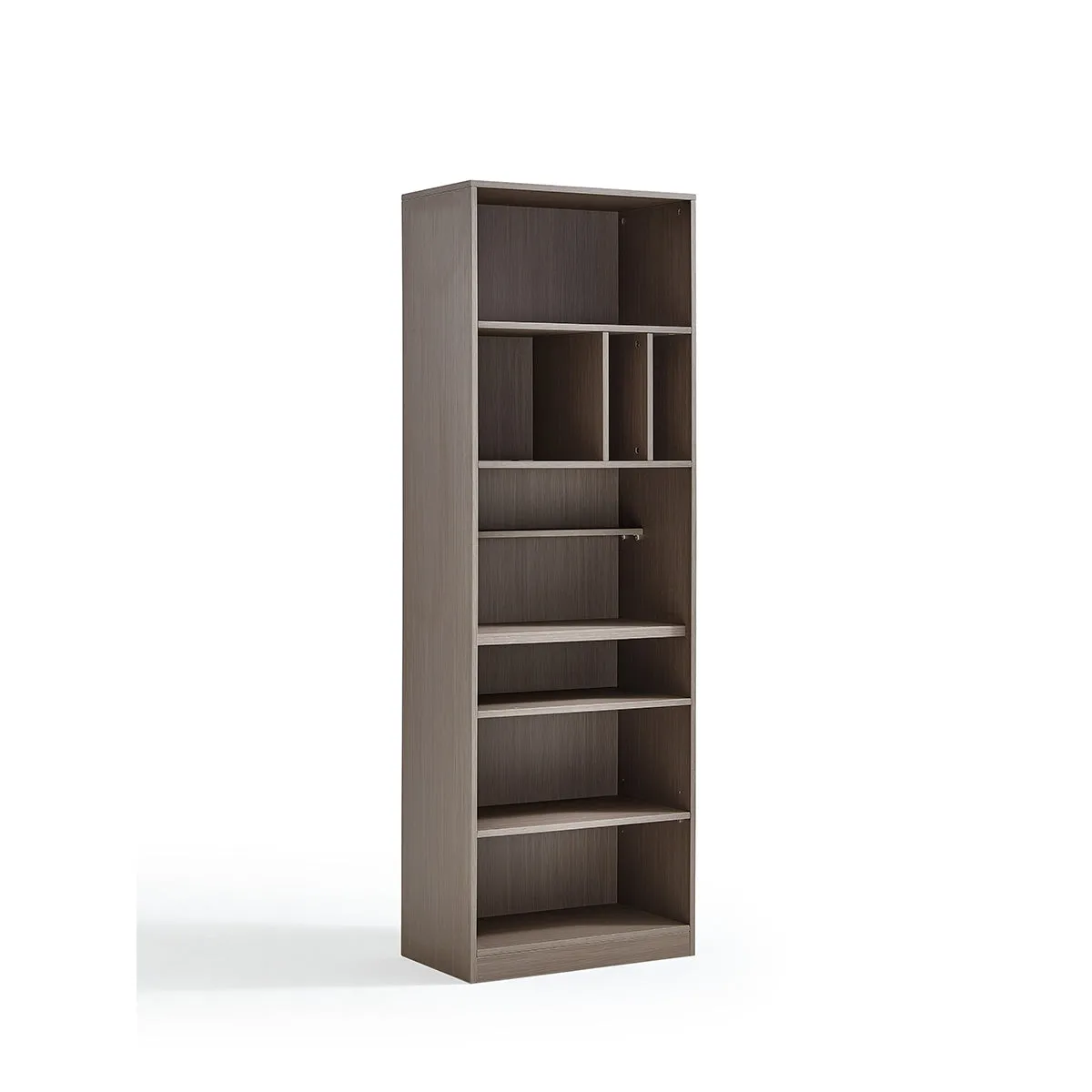 Cappuccino Taupe Cabinet Bookshelf