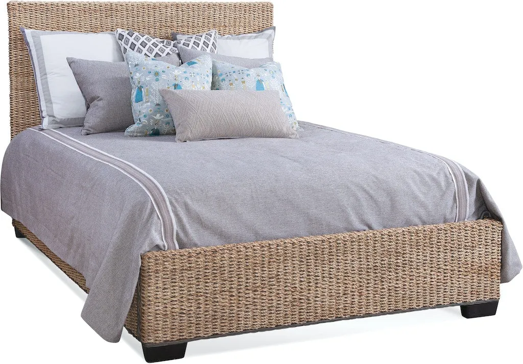 Carmel Banana Leaf Bed 2870-BAN-BED QueenBed Frame