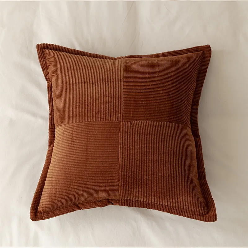 Corduroy Accent Throw Cushion