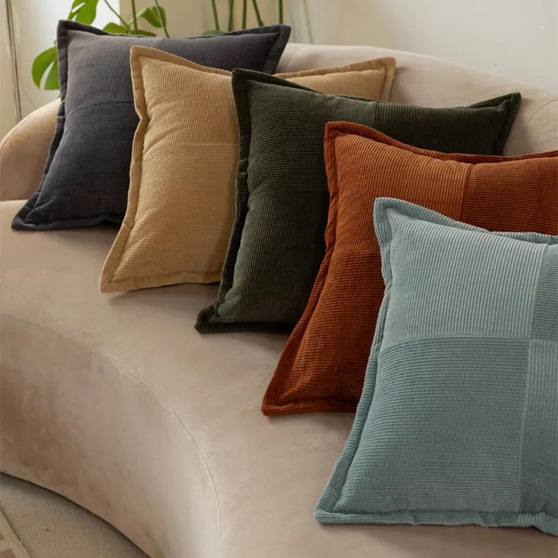 Corduroy Accent Throw Cushion