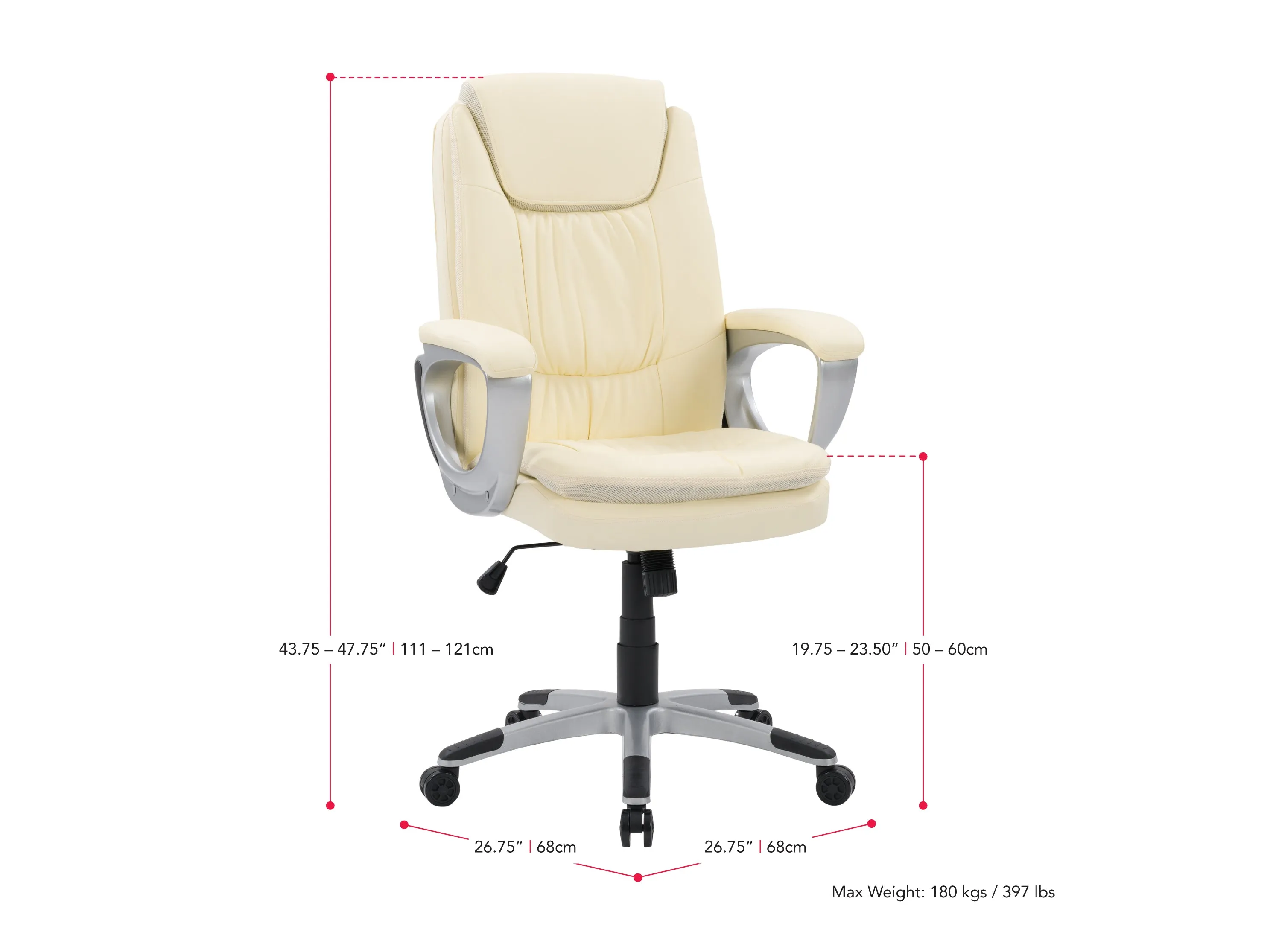 Cream Office Chair