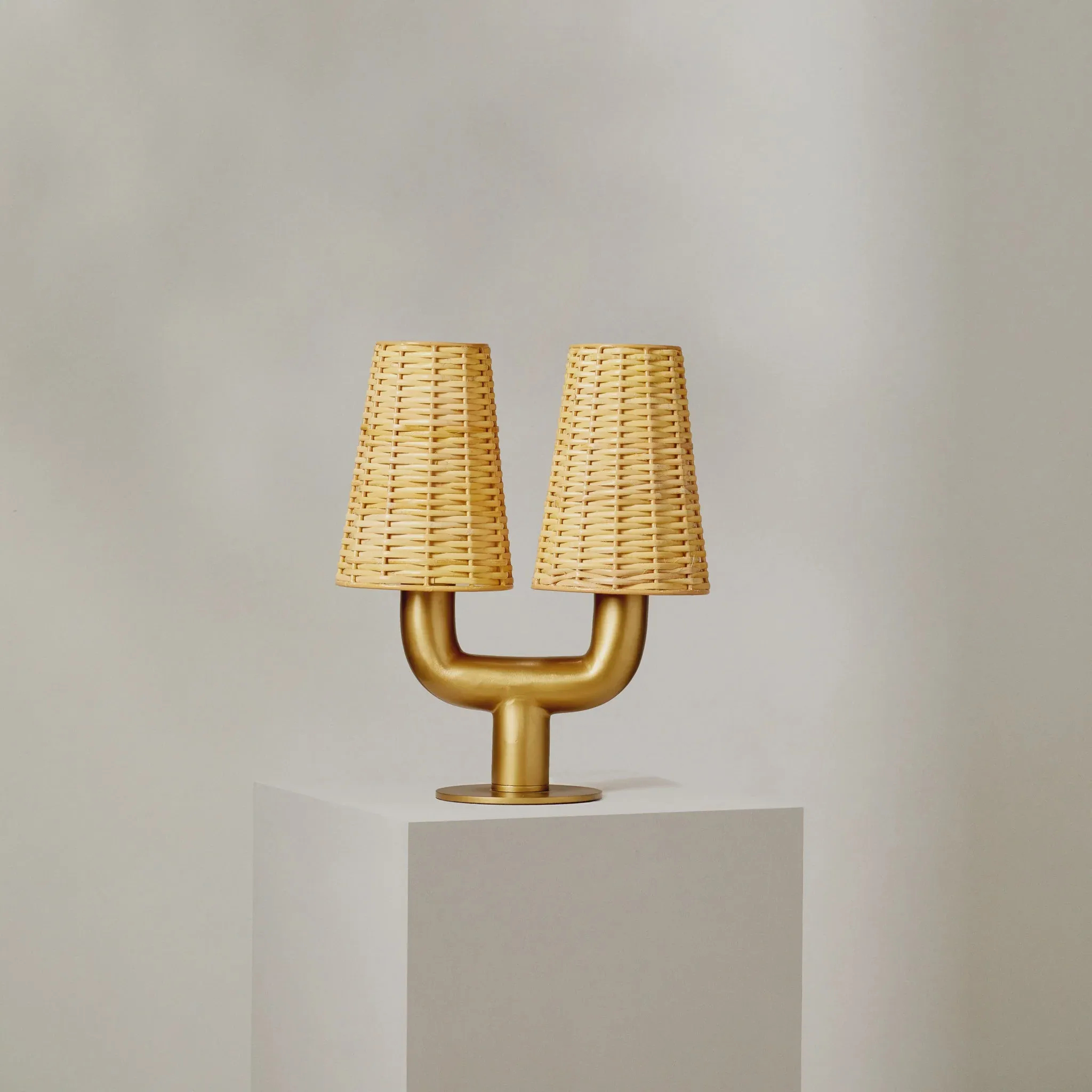 Diego Table Lamp⎮Rattan