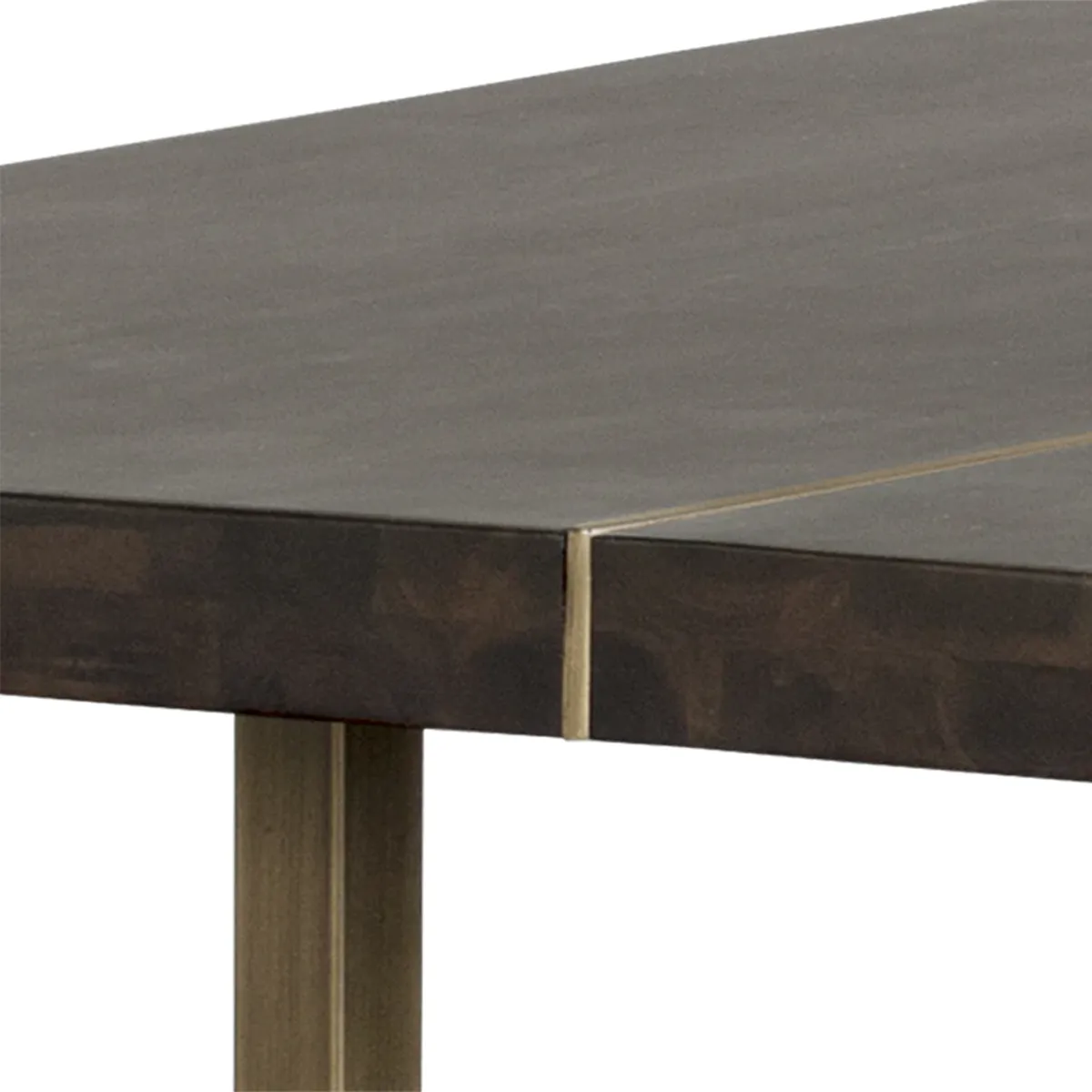 Donnelly Dining Table Dark Mango by Sunpan