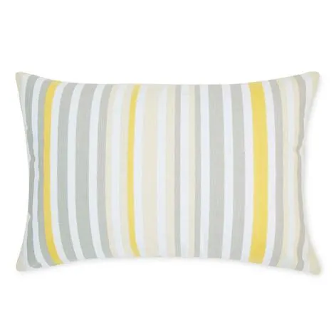 Editions Sunshine Stripe Embroidered Cushion