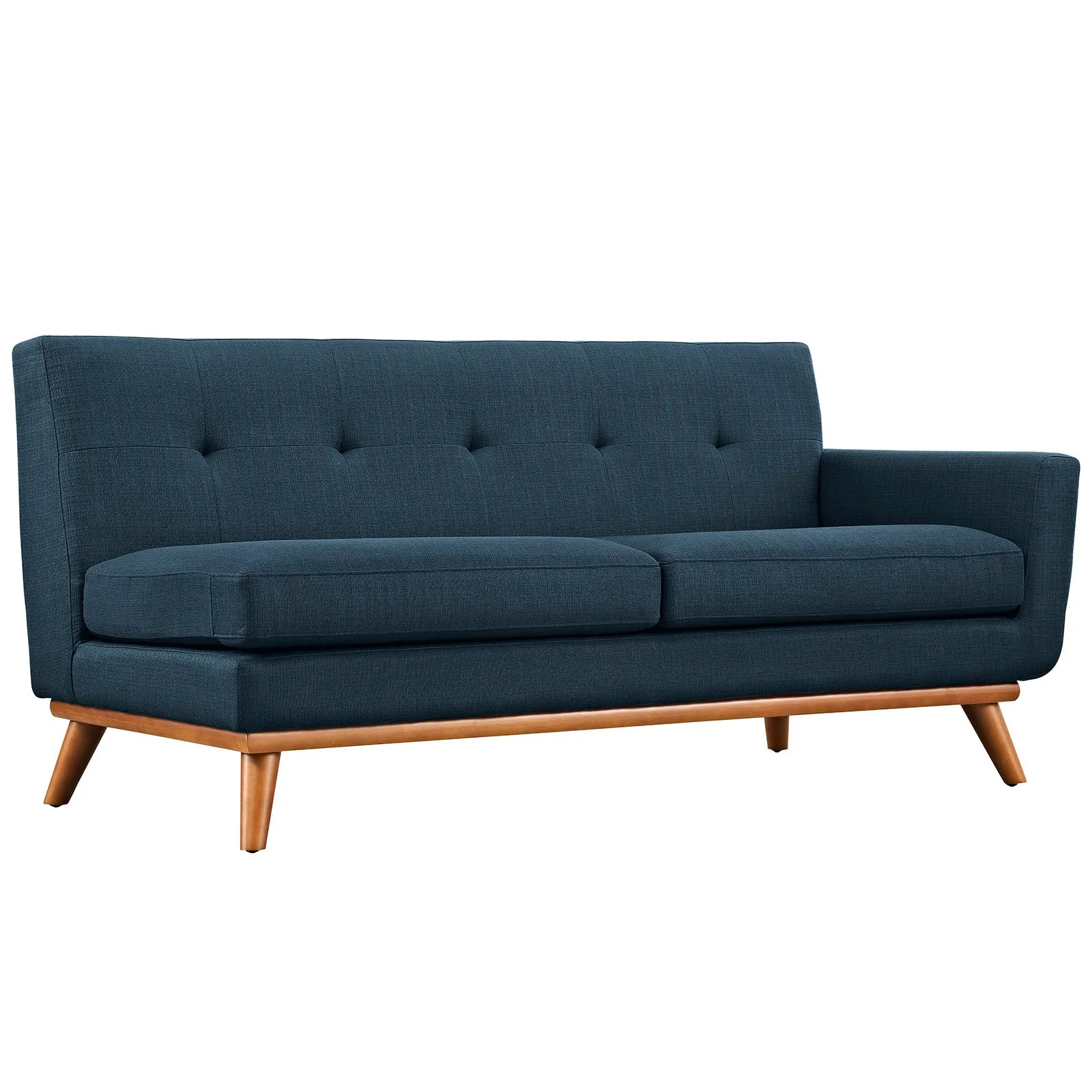 Engage Left-Facing Upholstered Fabric Sectional Sofa