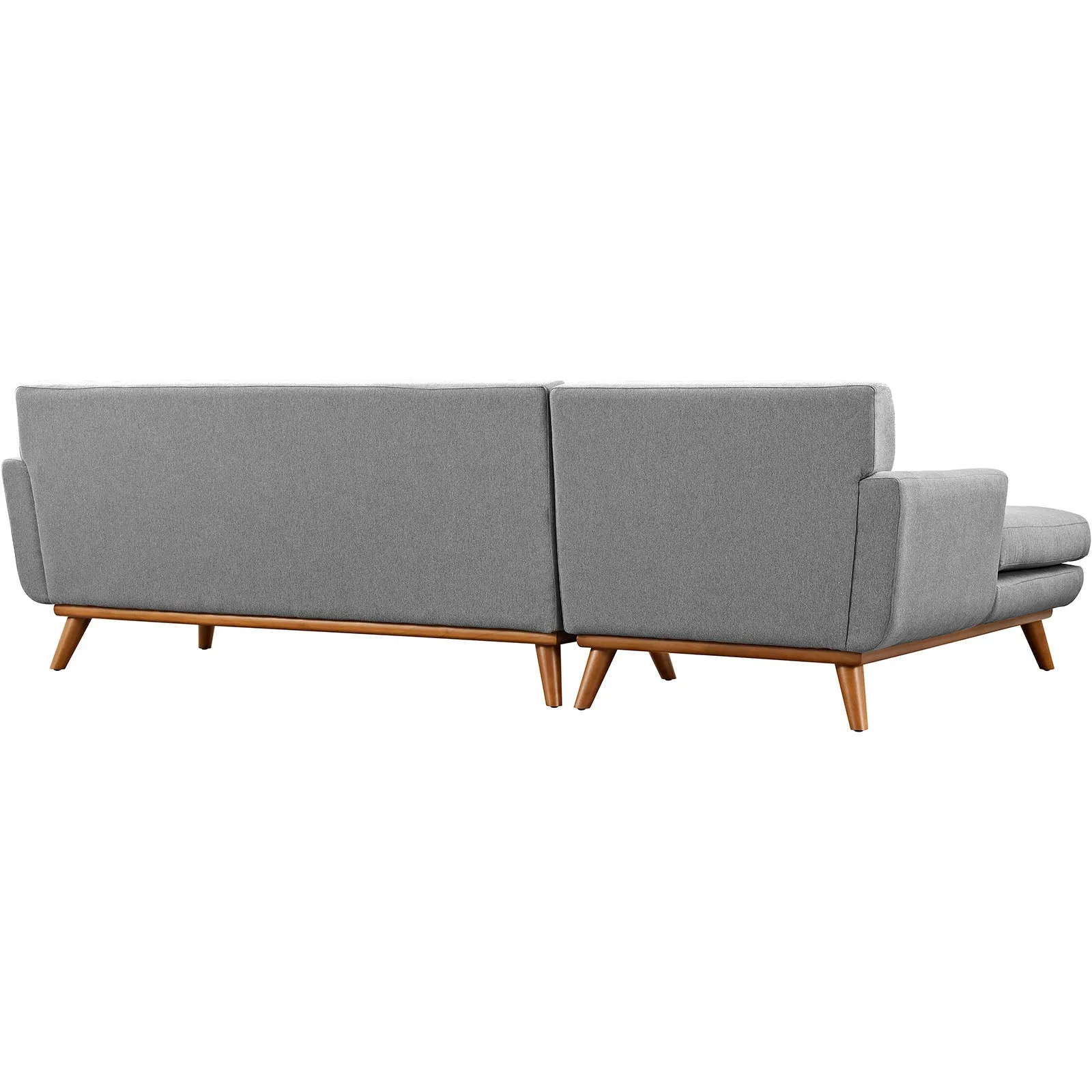 Engage Left-Facing Upholstered Fabric Sectional Sofa