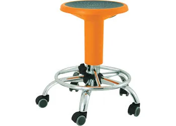 Ergerite - Height Adjustable Stool - Orange