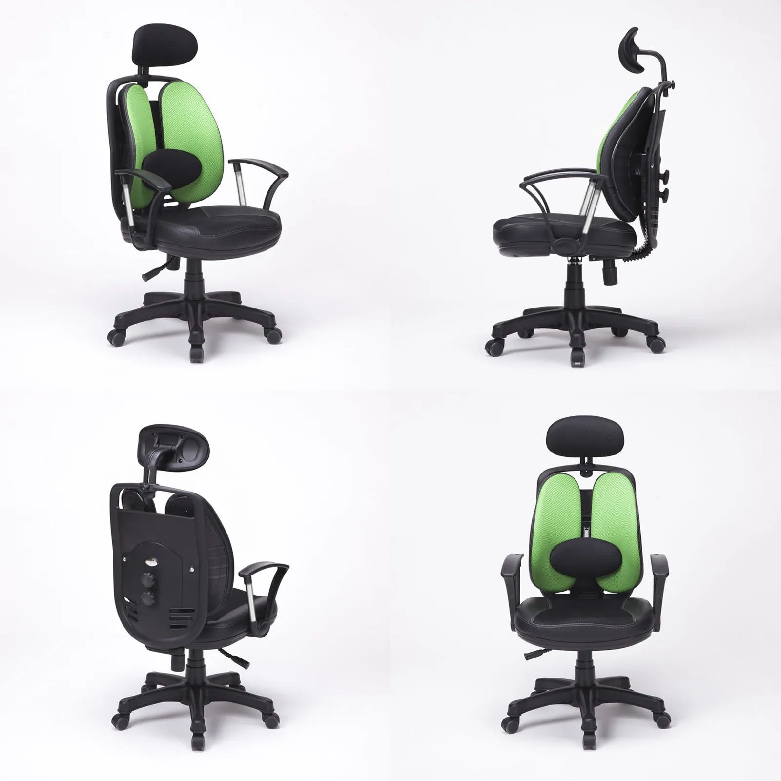 Ergonomic Computer Gaming Chair, Adjustable, Lumbar Support