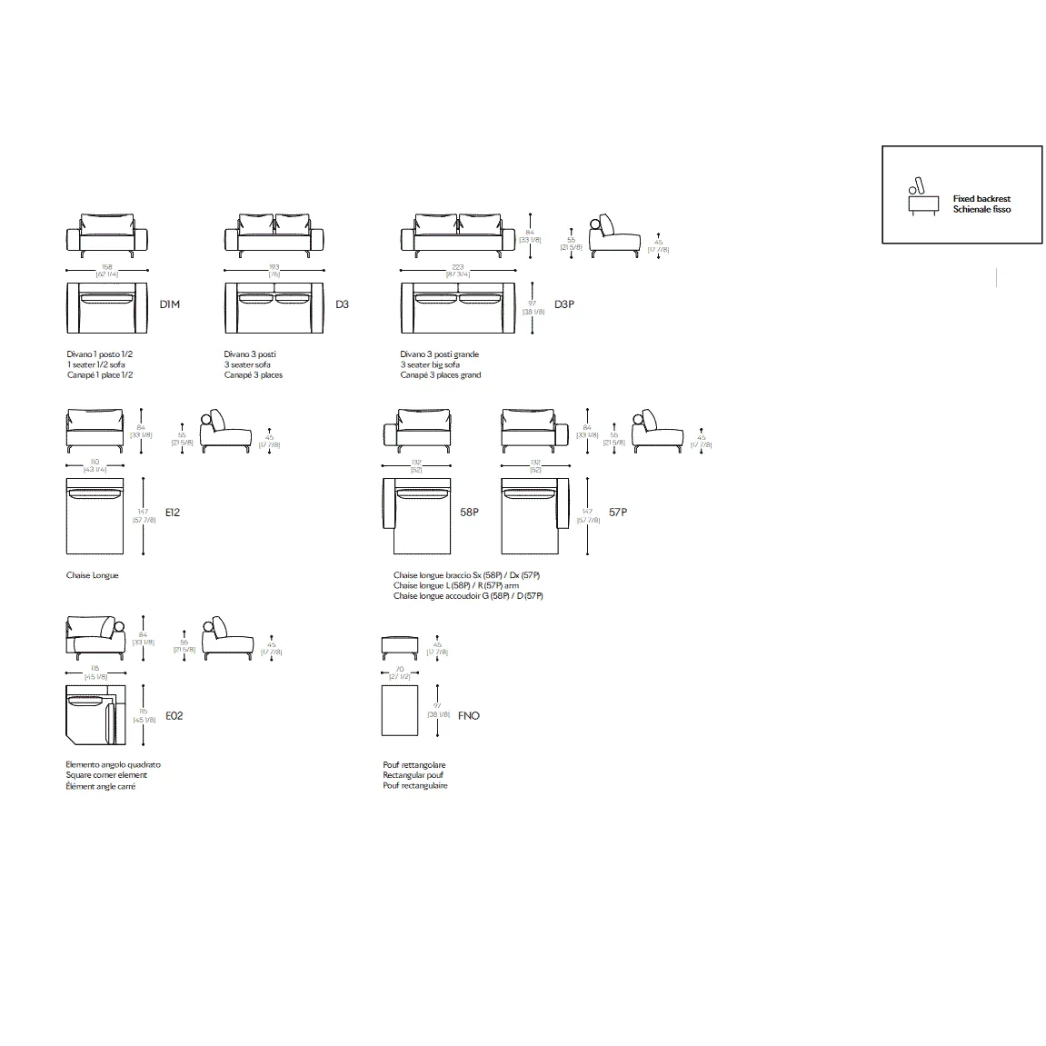 Gavi  Sofa/ Sectional