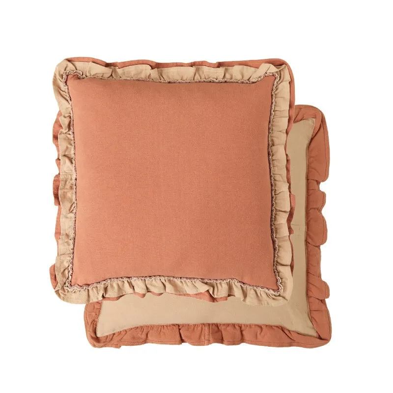 Germaine Ruffle Throw Cushion