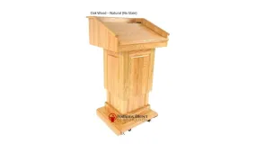 Handcrafted Solid Hardwood Lectern CLR235-LIFT Counselor Lift - FREE SHIPPING!