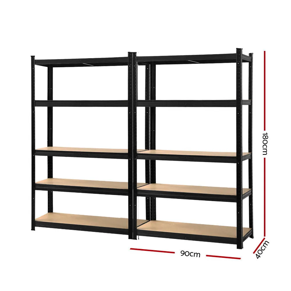 Heavy-Duty Steel Garage Shelving - 2x1.8M, 5 Tiers | Giantz