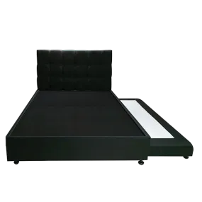 Julia Trundle Bed - Bedframe with Headboard & Pull-out Bed