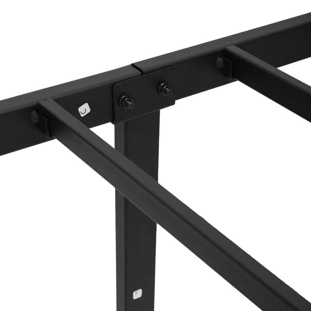 KEANO Black Heavy Duty Bed Frame