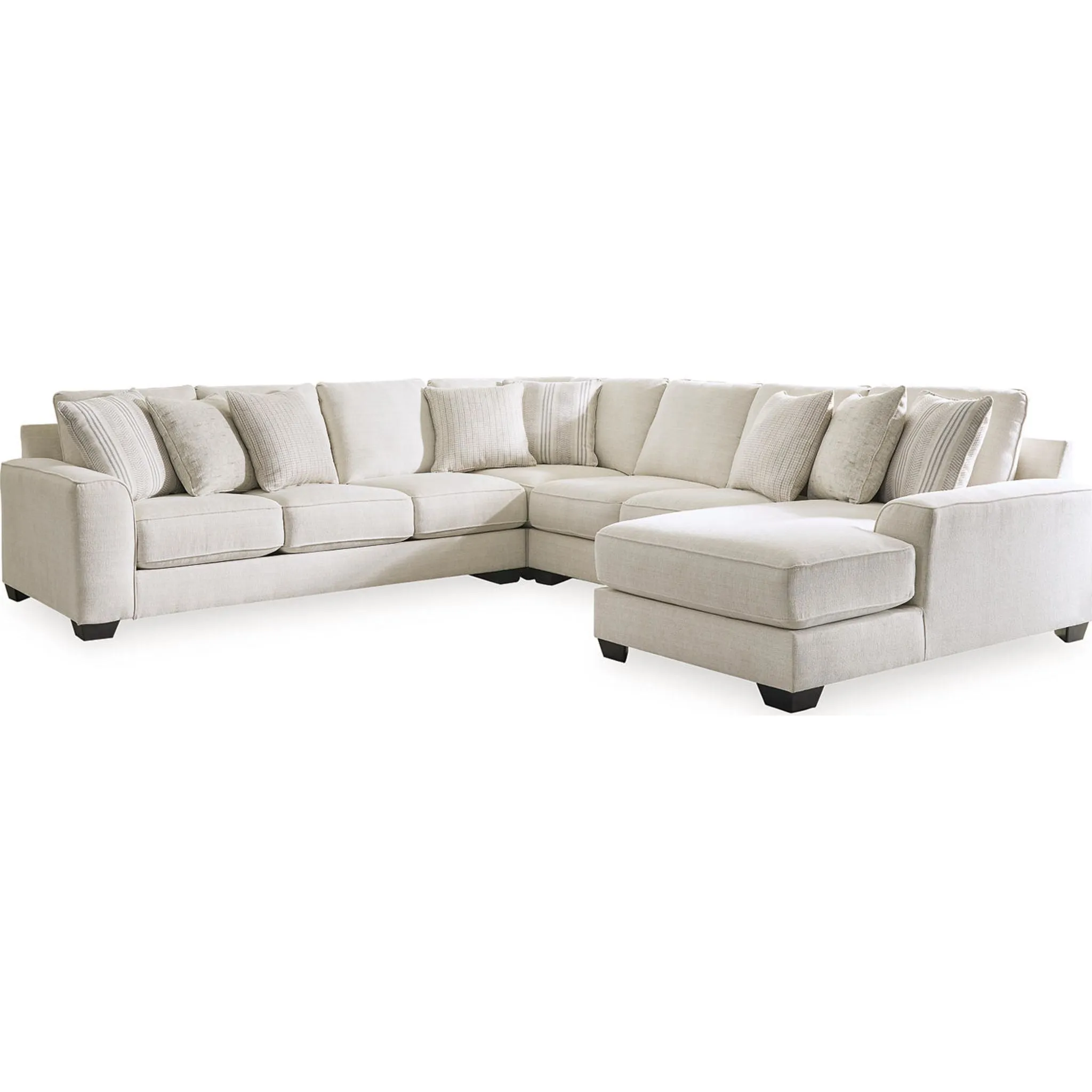 Lerenza-Exclusive 4 Piece Sectional with Chaise