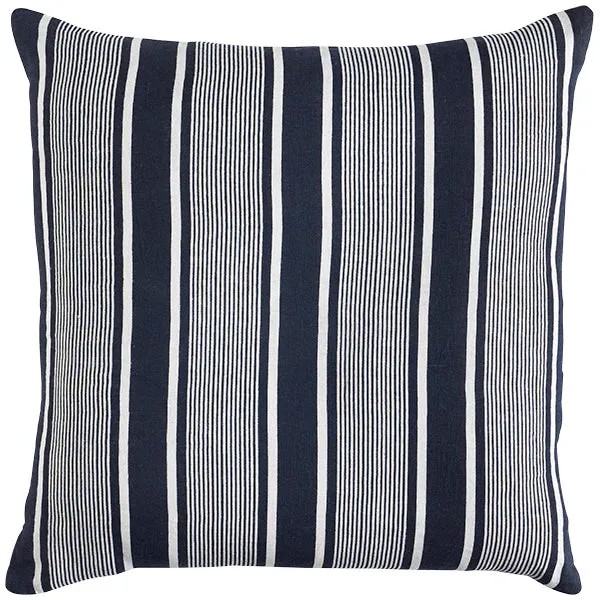 Linen Capri Stripes Navy