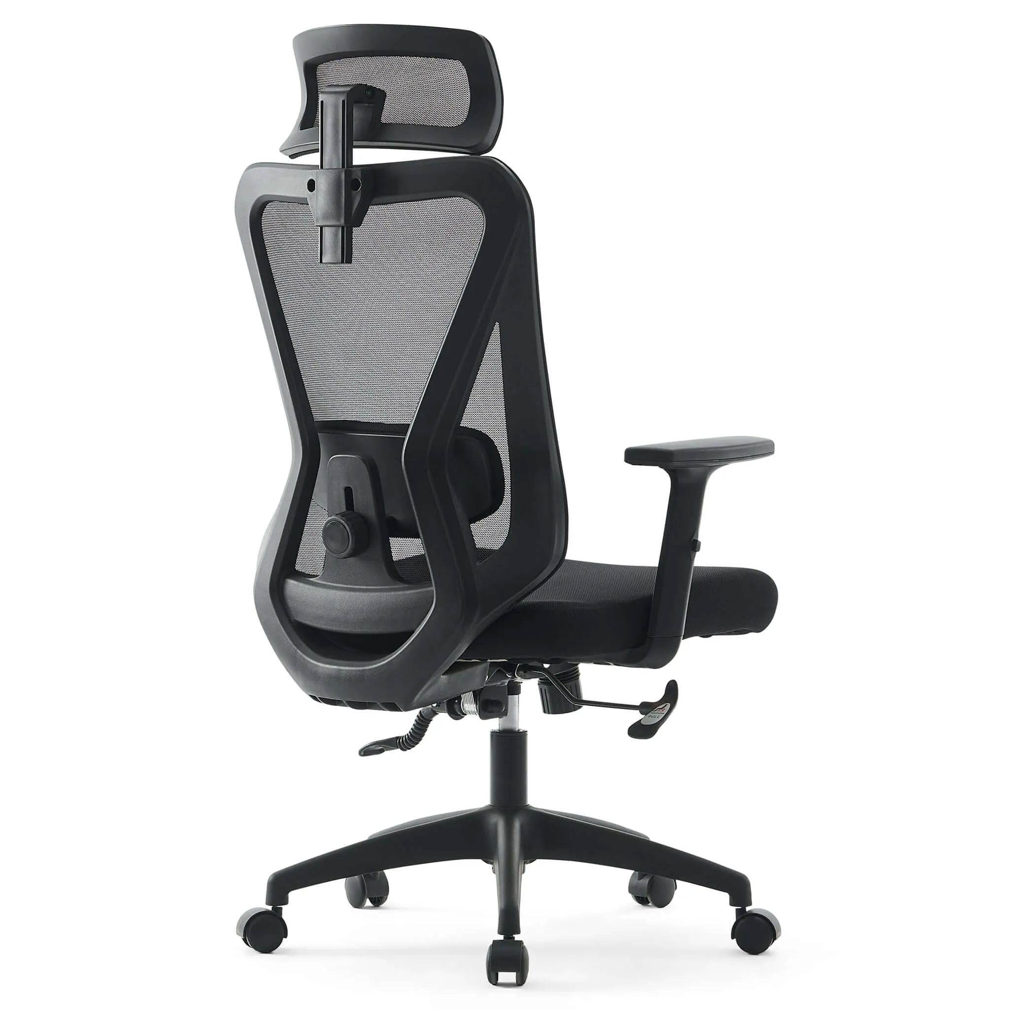 London Fully Adjustable Black Mesh Ergonomic Office Chair