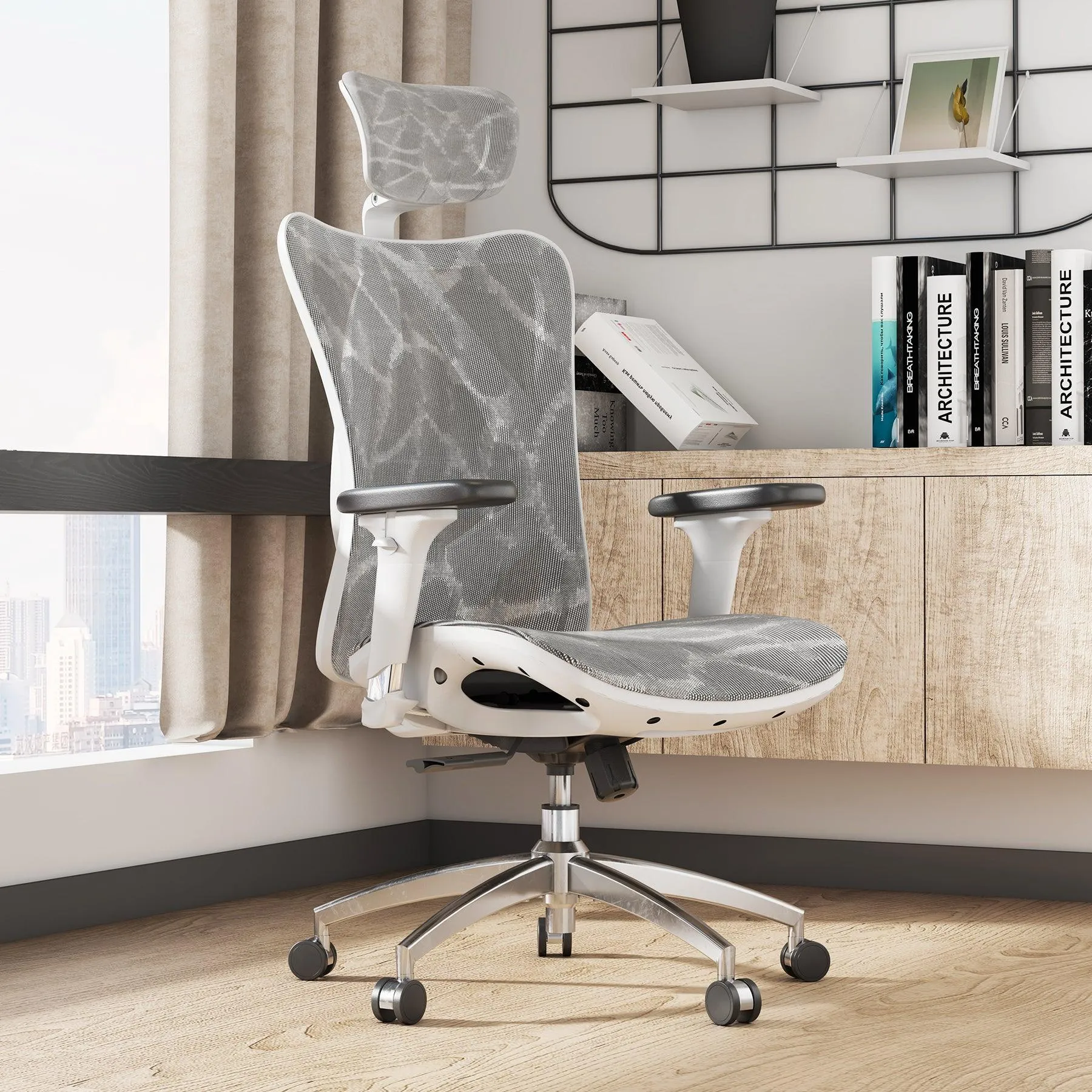 M57 Full Mesh Breathable Office Chair for Sedentary Lifestyle