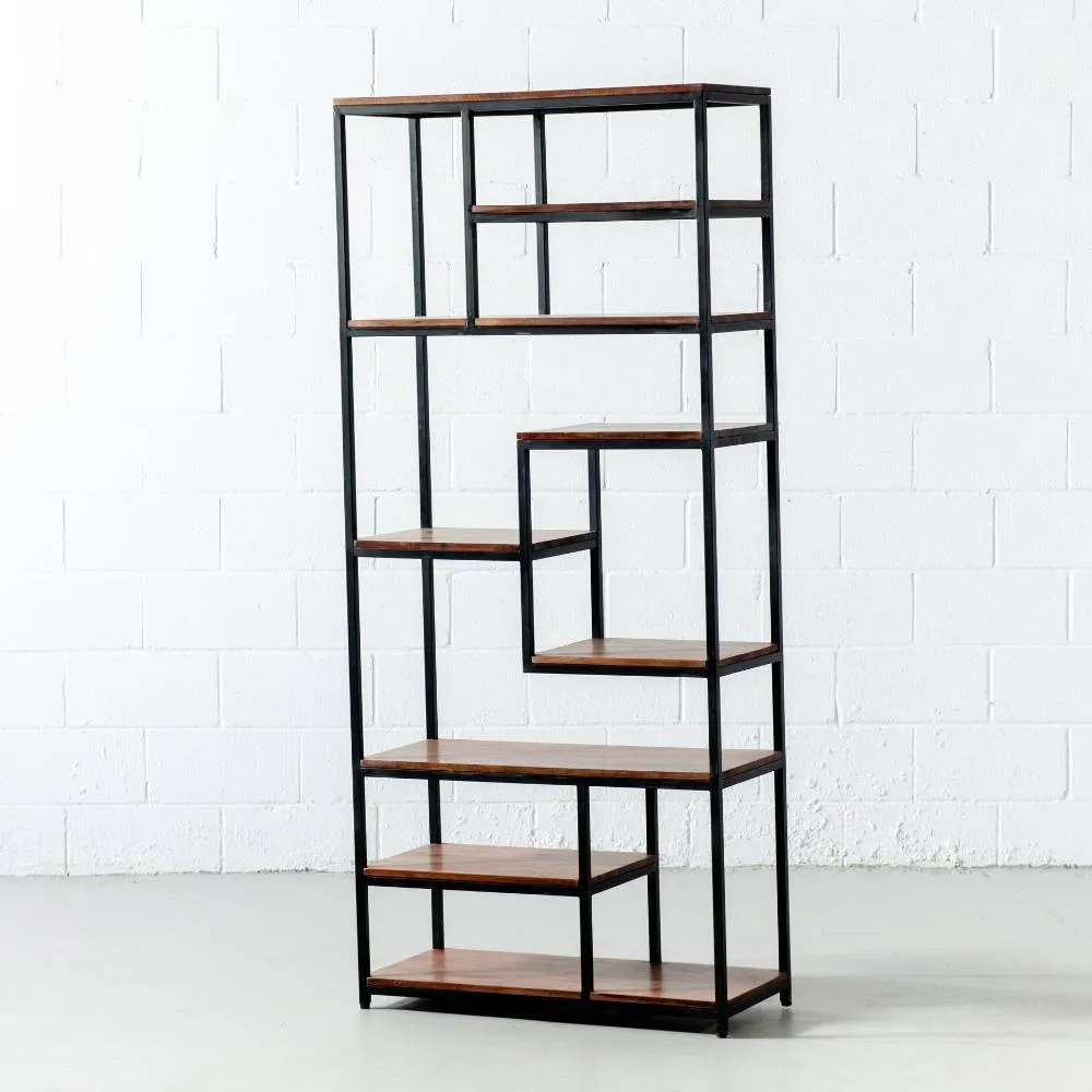 MEDELLIN - Acacia Open Bookcase