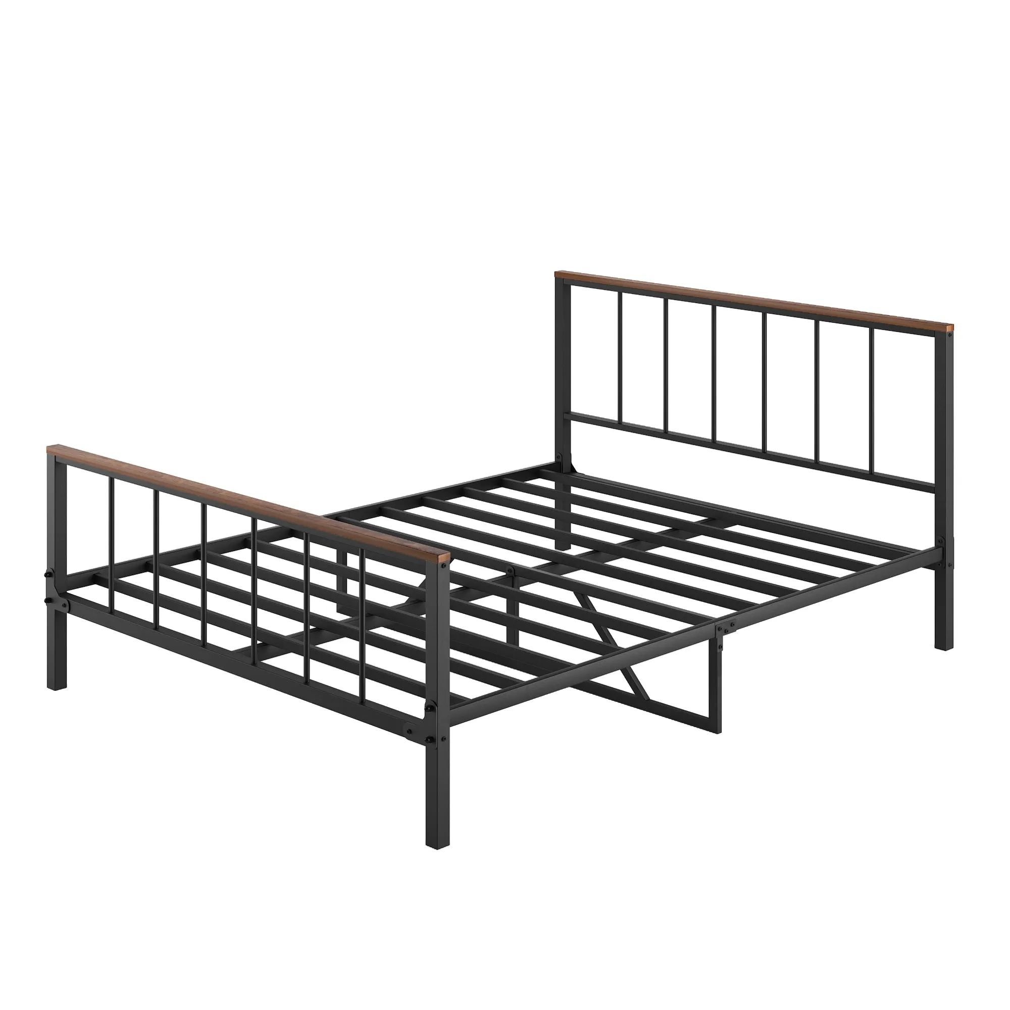 Metal Platform Bed (Queen)