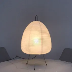 Modern Japanese Paper Lantern Table Lamp