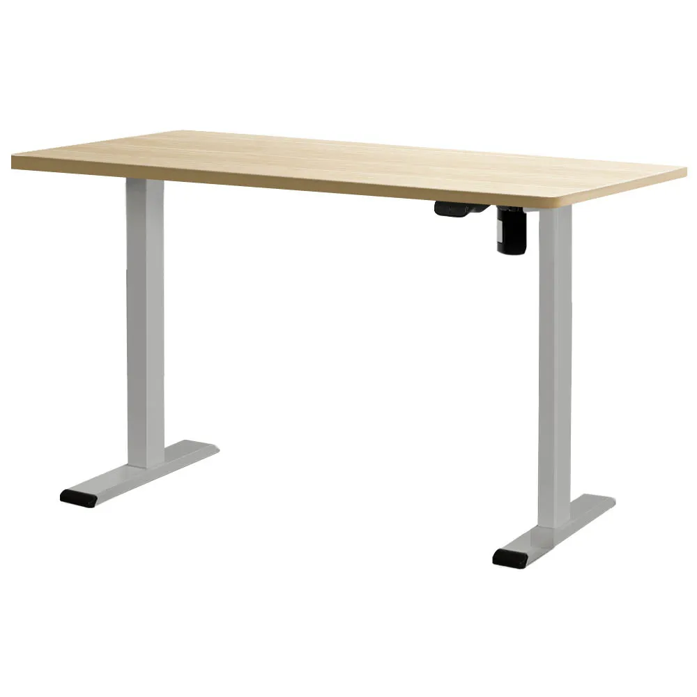 Motorised Adjustable Standing Desk 120CM Oak - Artiss