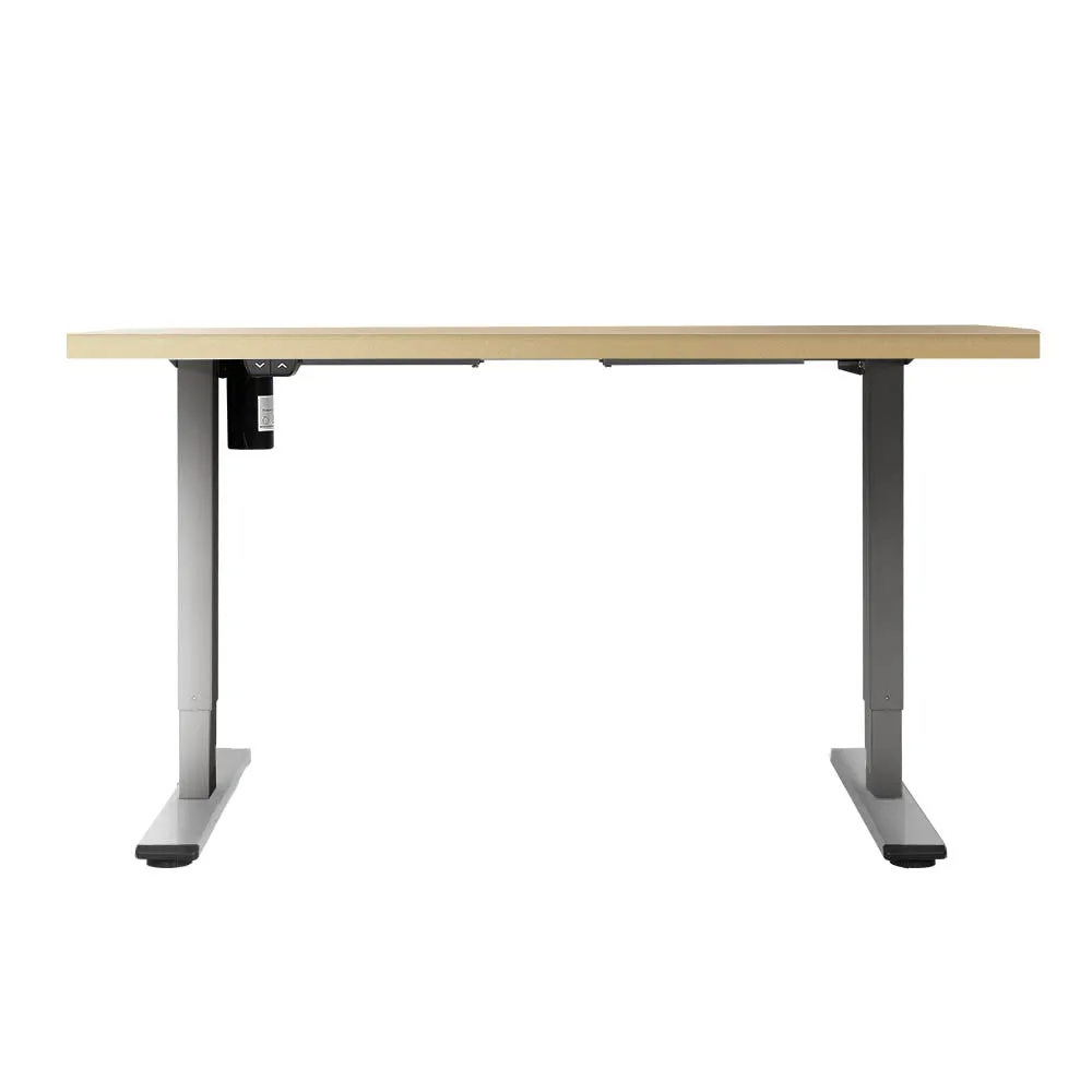 Motorised Adjustable Standing Desk 120CM Oak - Artiss